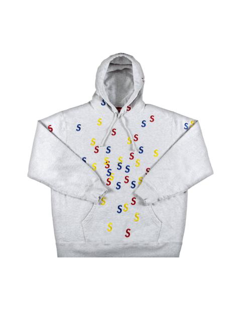 Supreme Embroidered S Hooded Sweatshirt 'Ash Grey'