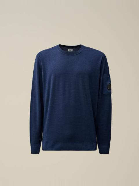 C.P. Company Merino Wool Fast Dyed Crew Neck Knit