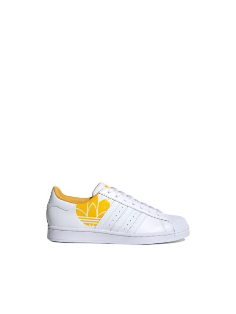 adidas superstar trefoil logo sneakers