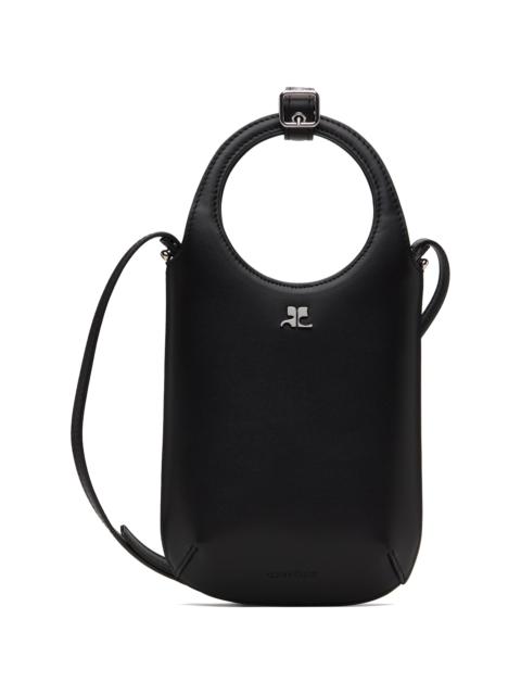courrèges Black Slim Holy Bag