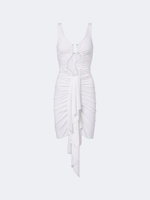 CHRISTOPHER ESBER Salacia ruched jersey minidress
