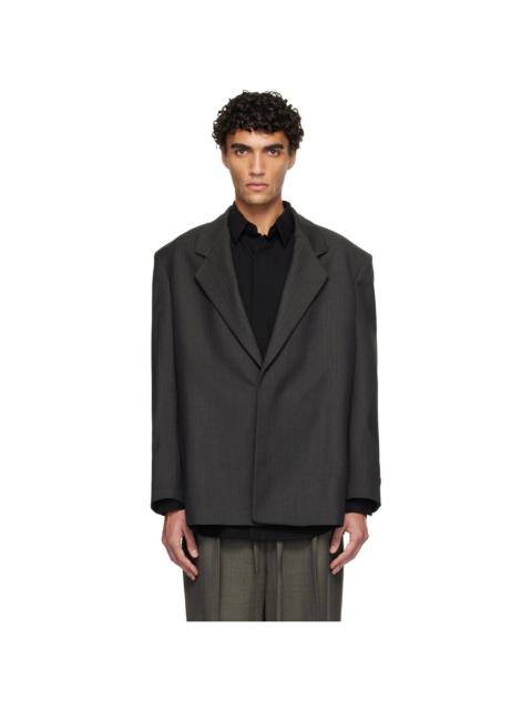 Fear of God Gray Single Breasted Blazer