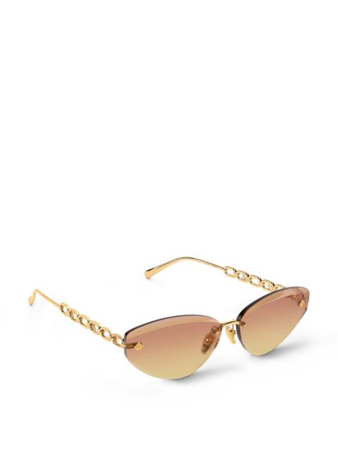 Louis Vuitton LV Jewel Low Cat Eye Sunglasses