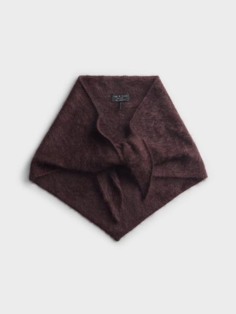 rag & bone Jada Brushed Cashmere Bandana Scarf