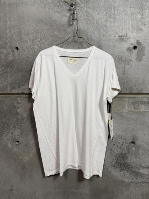 Greg Lauren $290 Greg Lauren White V Neck Tee