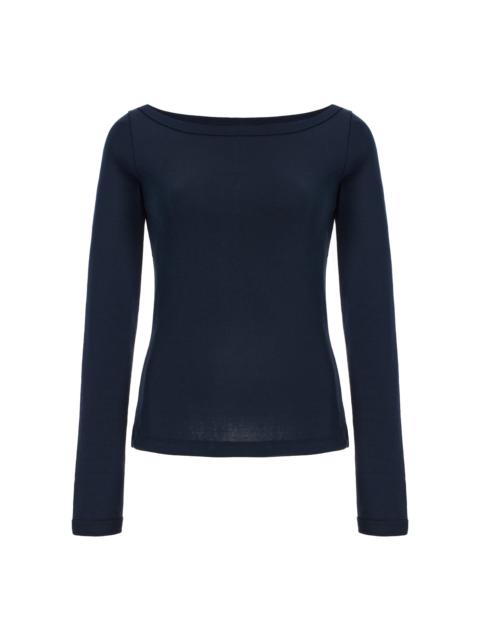 FLORE FLORE Steffi Cotton T-Shirt navy