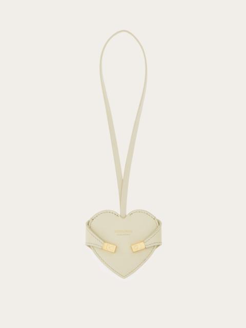 FERRAGAMO Hug heart mirror charm