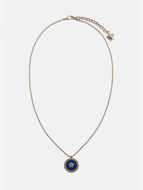 VERSACE Enamel Medusa Necklace