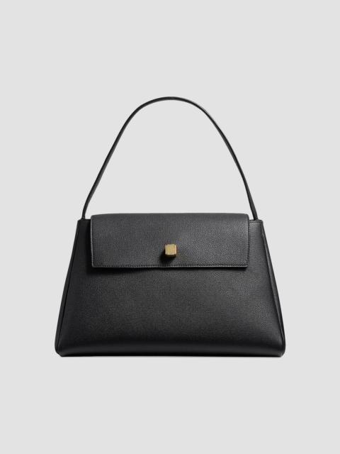 KHAITE Women's Audrey Leather Shoulder Bag - Black