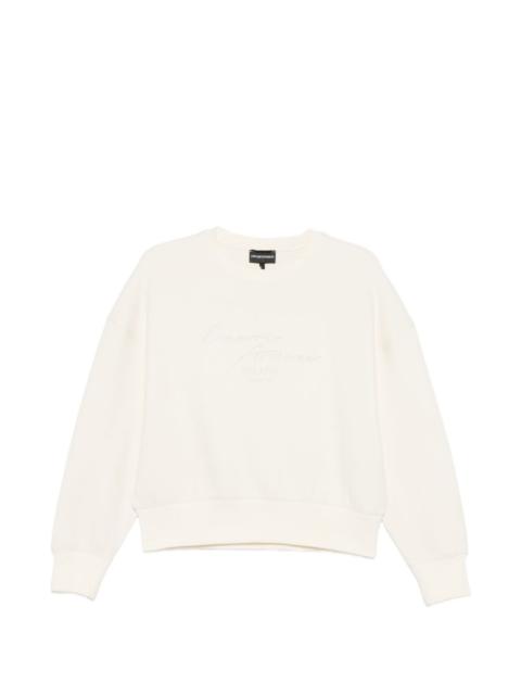 EMPORIO ARMANI logo-detail sweatshirt