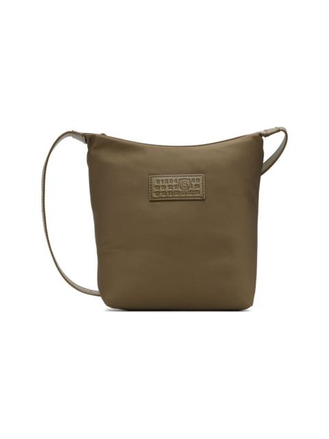 MM6 Maison Margiela Khaki Numeric Pouch