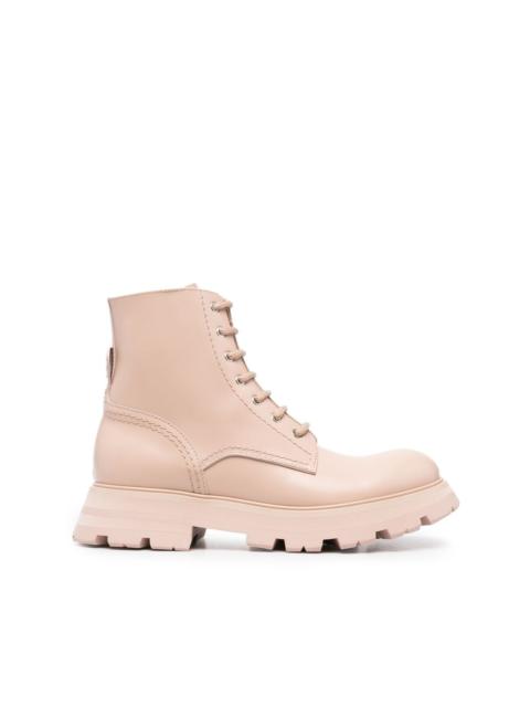 Alexander McQueen Wander lace-up boots