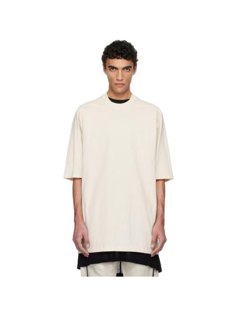 Rick Owens Blue Porterville Level T-Shirt | REVERSIBLE