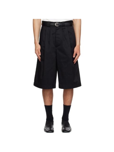 WILLY CHAVARRIA Black Borracho Shorts