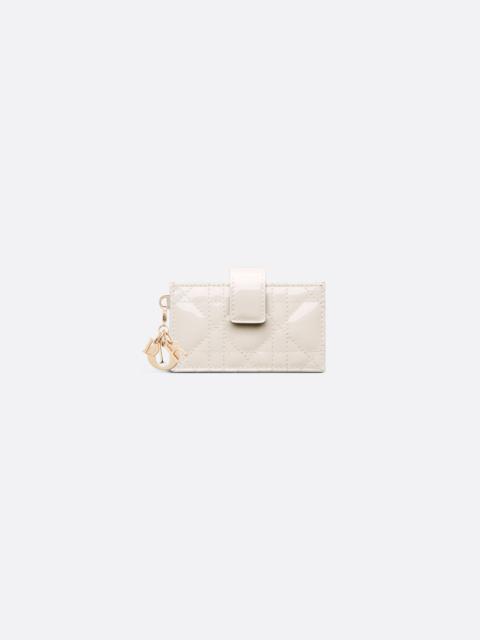 Dior Lady Dior 5-Gusset Card Holder