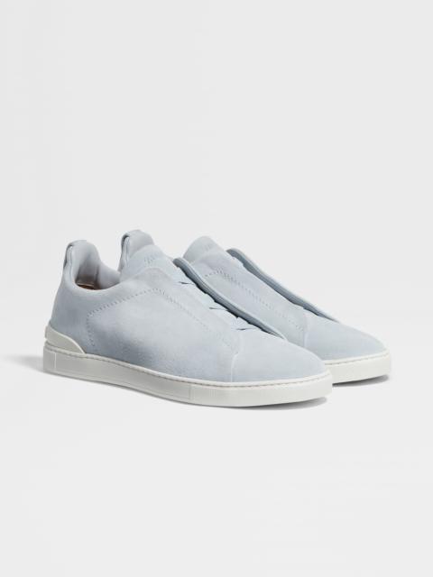 LIGHT BLUE SUEDE TRIPLE STITCH™ SNEAKERS