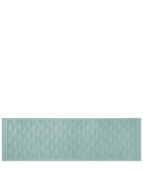 Chevaux jacquard Stole Celadon - Wool