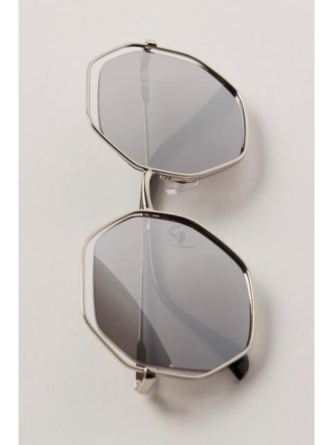 FREE PEOPLE Stevie Hex Sunglasses