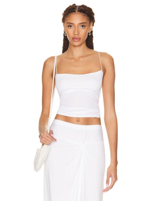 Enza Costa Supima Cotton Essential Strappy Tank