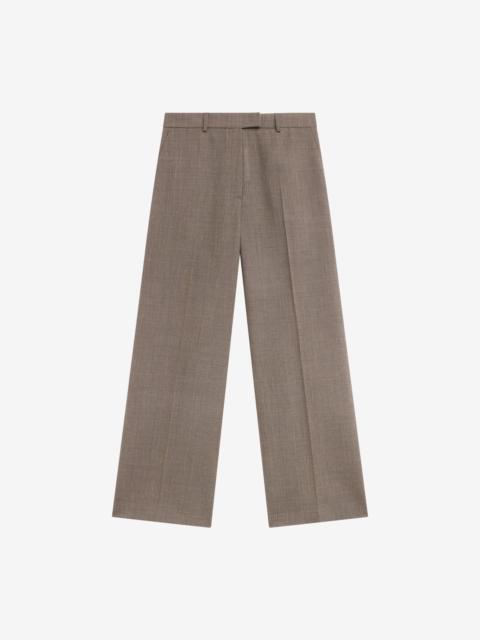 The Frankie Shop Brickell Trousers - Brown Glen Plaid