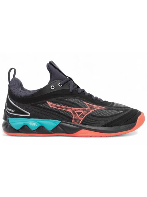 Mizuno Mizuno Wave Luminous 3 Black Neon Flame Peacock Blue