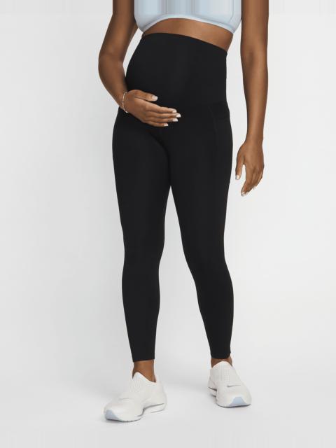 Nike Women's (M) One High-Waisted 7/8 Leggings with Pockets (Maternity)