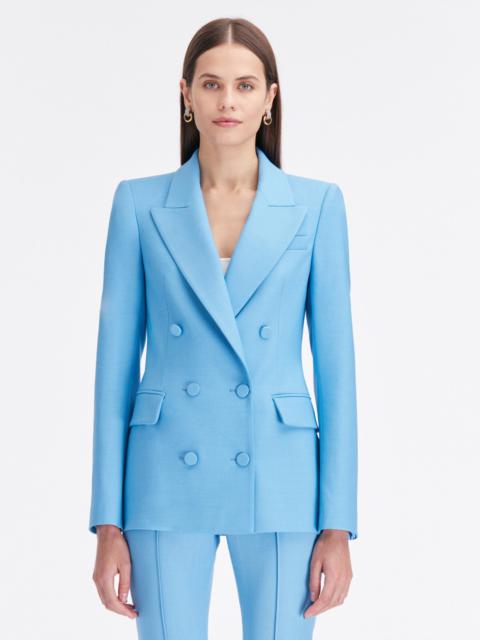 Oscar de la Renta DOUBLE BREASTED WOOL JACKET