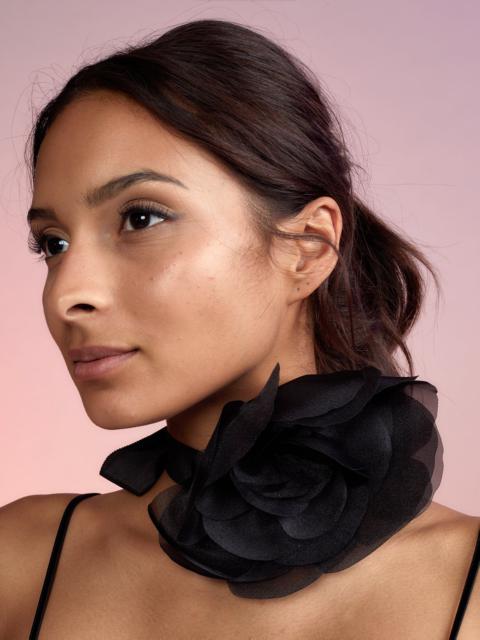 CYNTHIA ROWLEY Organza Flower Ties