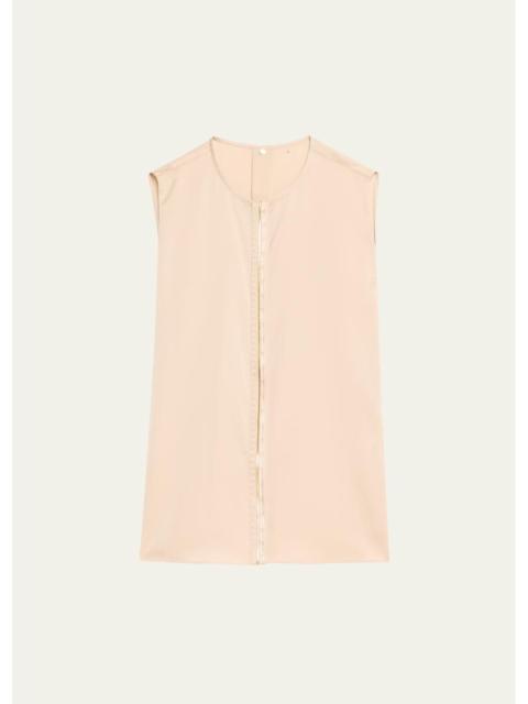 KOBI HALPERIN Robi Sleeveless Embroidered Blouse