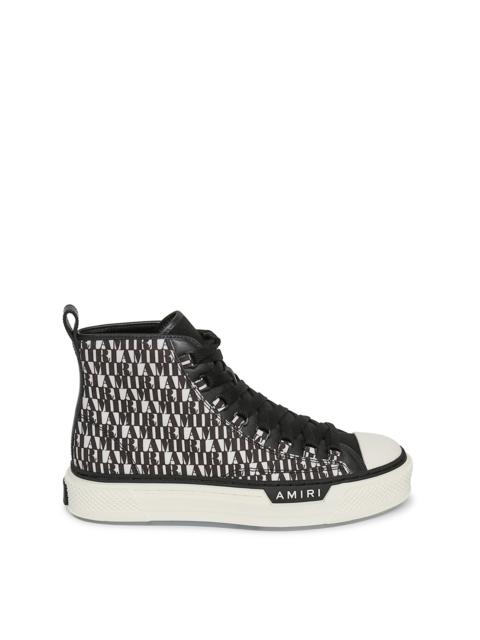 AMIRI Court High Sneakers Black And White