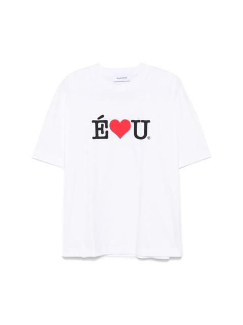 Étude slogan-print T-shirt