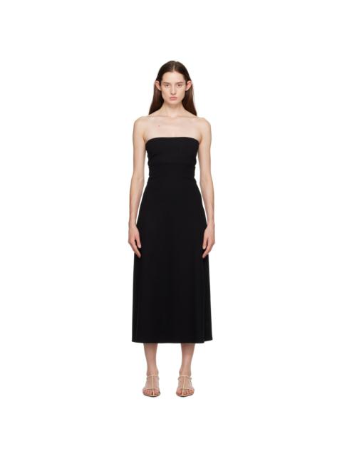 LESET Black Rio Maxi Skirt