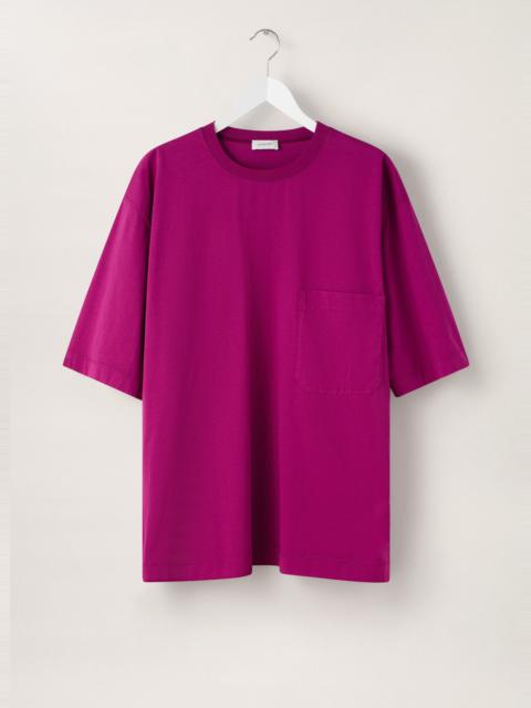 Lemaire SHORT SLEEVE T-SHIRT
PIGMENT DYE JERSEY