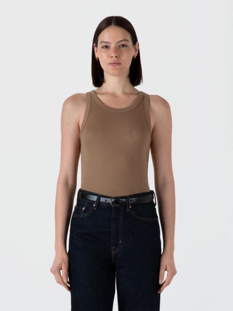 Sunspel Ribbed Tank Top