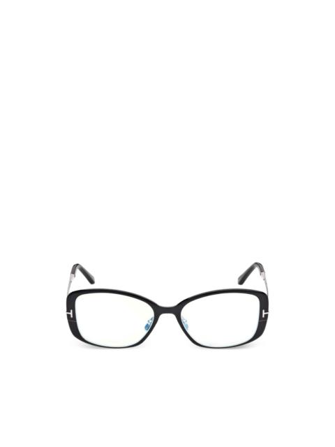 TOM FORD geometric frame glasses