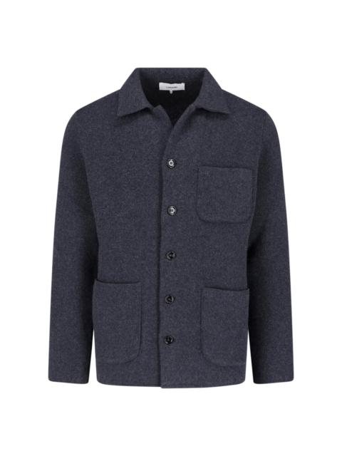 LARDINI CASHMERE BUTTON JACKET