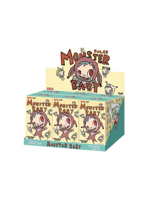 POP MART Pop Mart POLAR Monster Baby Collection Series Plush Pendant Ver.1 Sealed Case (6 Blind Box)