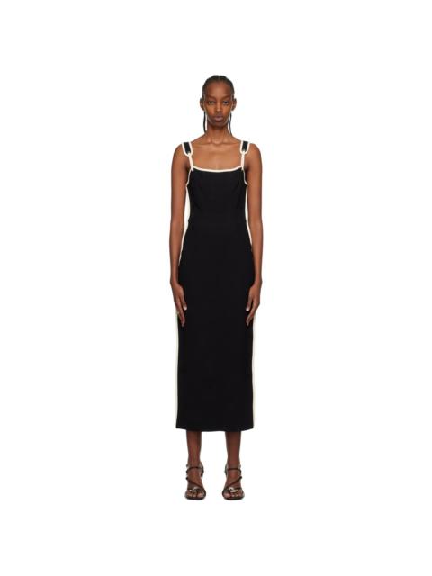 Paris Georgia SSENSE Work Capsule – Black Lottie Maxi Dress