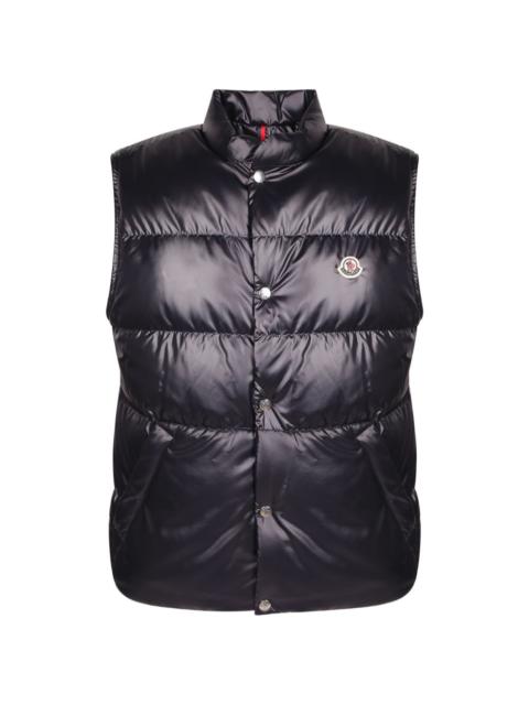 Moncler logo-applique quilted gilet