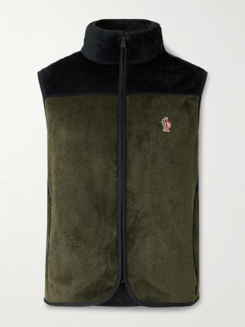 Moncler Grenoble Logo-Appliquéd Two-Tone Polartec® High Loft Gilet