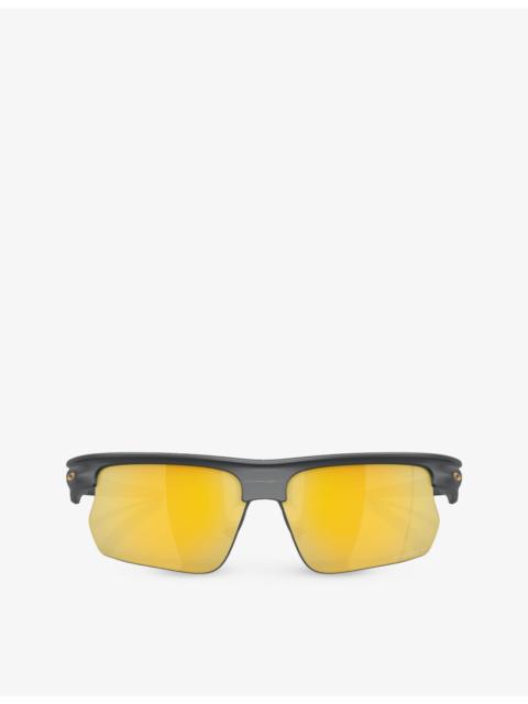 OAKLEY OO9400 BiSphaera rectangle-frame acetate sunglasses