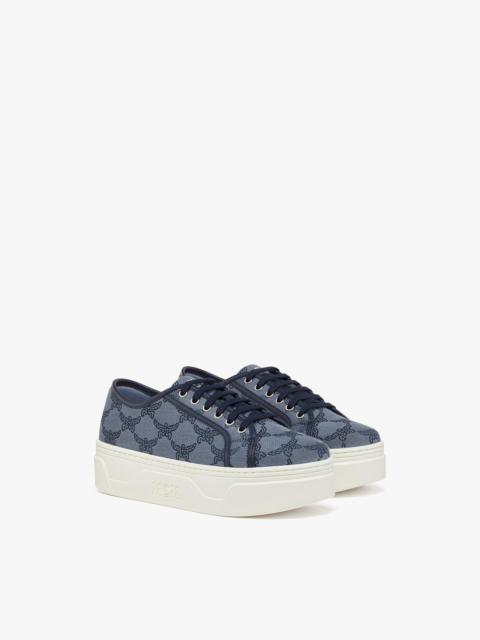 Skyward Platform Sneakers in Lauretos Jacquard