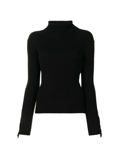Y's roll neck knitted jumper