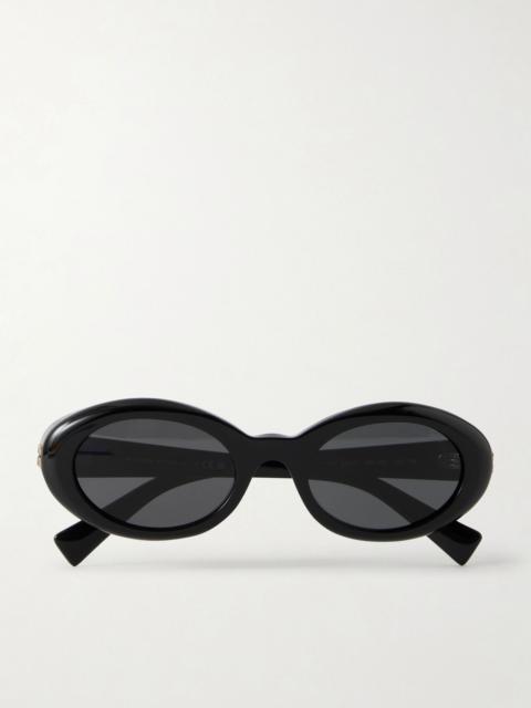 Miu Miu Square-frame acetate sunglasses Black