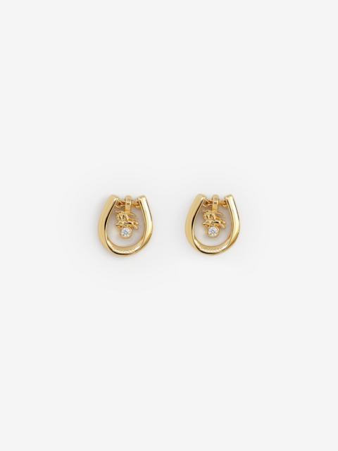 Burberry Horseshoe Earrings