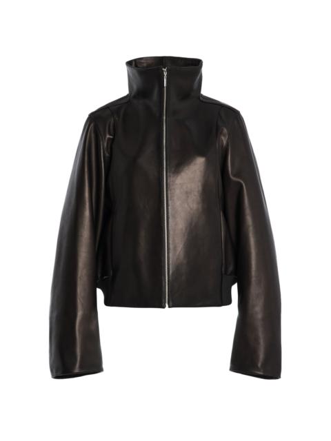 KALLMEYER Liam Leather Bomber Jacket black