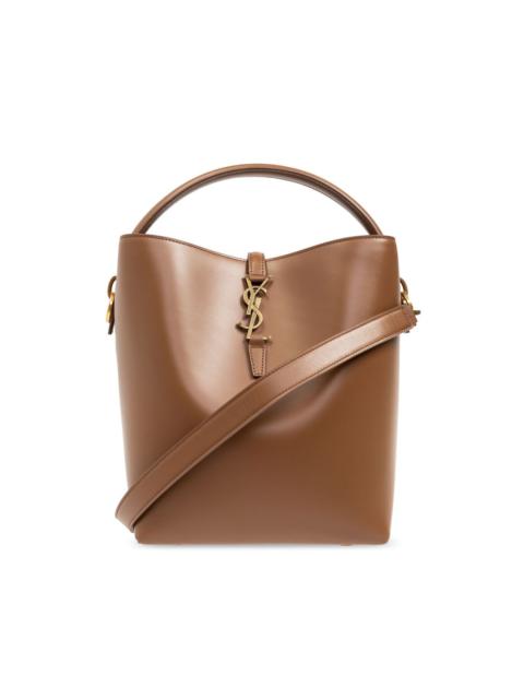 SAINT LAURENT LE 37 leather tote bag