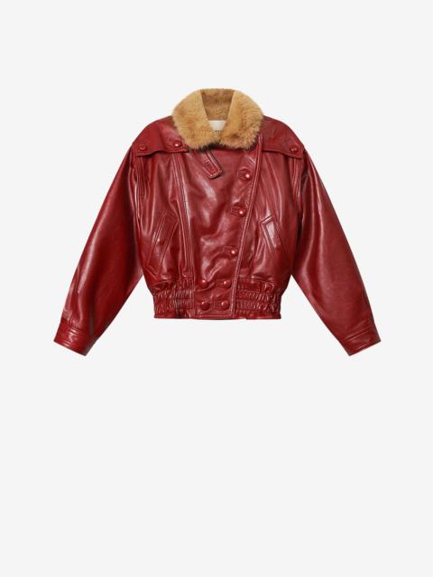 Isabel Marant VALINA LEATHER COAT