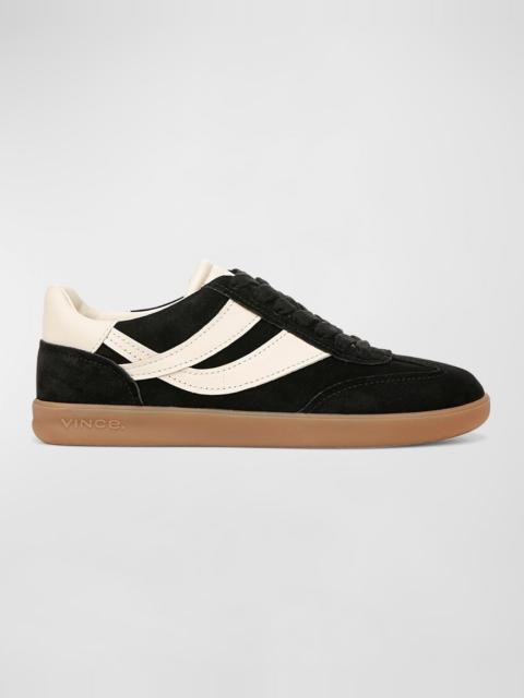 Vince Oasis Bicolor Leather Retro Sneakers