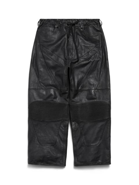 BALENCIAGA Biker Baggy Pants in Black